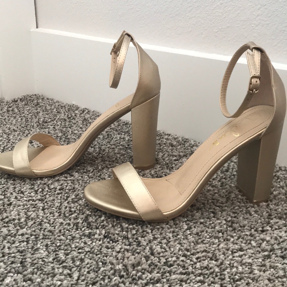 LuLu’s Gold Heels
